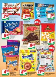 Gazetka promocyjna Dino - Gazetka - Gazetka - ważna od 12.04 do 12.04.2022 - strona 3 - produkty: Cukier, Nesquik, Kinder Bueno, Jeżyki, Wafle, Grześki, Ferrero, Delicje, Baton, Candy, Cukierki, Kakao, Napój, Biszkopty, Kinder