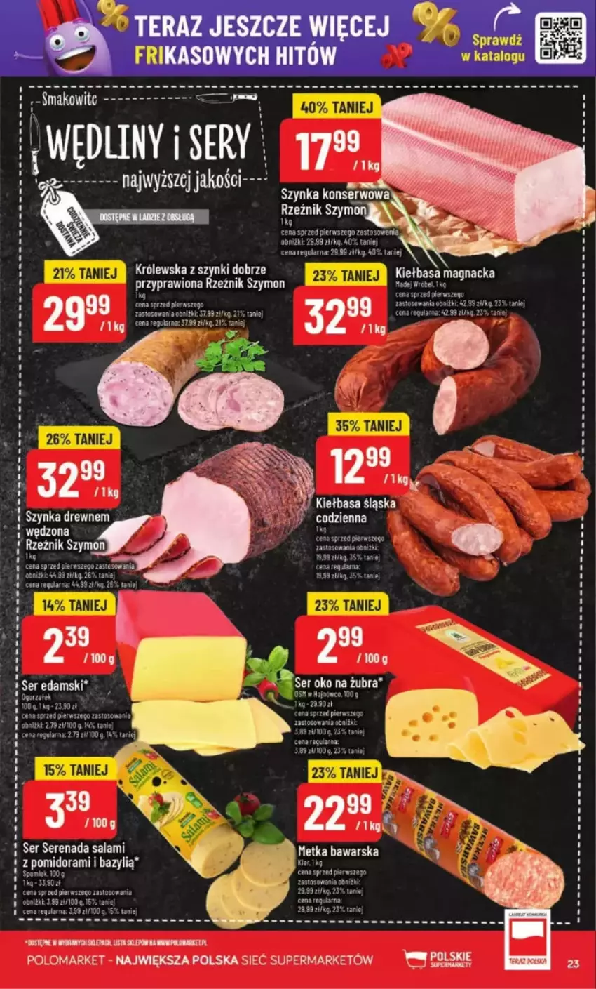 Gazetka promocyjna PoloMarket - ważna 14.05 do 20.05.2025 - strona 16 - produkty: Bazyl, Fa, Madej Wróbel, Ser, Szynka