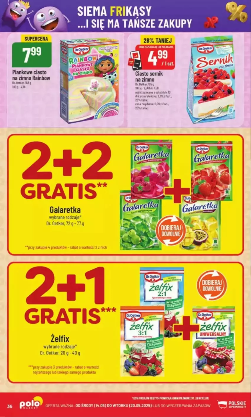 Gazetka promocyjna PoloMarket - ważna 14.05 do 20.05.2025 - strona 30 - produkty: Ciasto sernik, Gala, Galaretka, Ser