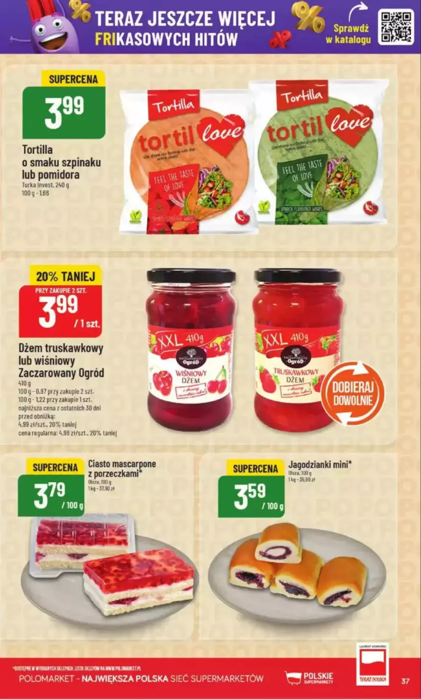 Gazetka promocyjna PoloMarket - ważna 14.05 do 20.05.2025 - strona 31 - produkty: Dżem, Ogród, Szpinak, Tera, Tortilla
