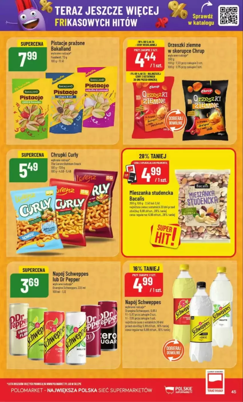 Gazetka promocyjna PoloMarket - ważna 14.05 do 20.05.2025 - strona 40 - produkty: Bakalland, Chrupki, Gin, Mieszanka studencka, Napój