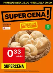 Gazetka promocyjna Delikatesy Centrum - Gazetka - ważna od 29.09 do 29.09.2024 - strona 3 - produkty: Kajzerka, Bułka