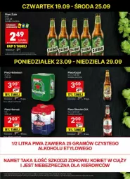 Gazetka promocyjna Delikatesy Centrum - Gazetka - ważna od 29.09 do 29.09.2024 - strona 31 - produkty: Piwa, Piwo, Piec, Rum, Gra, Heineken, Harnaś