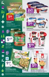 Gazetka promocyjna Stokrotka - Stokrotka Express - Gazetka - ważna od 26.11 do 26.11.2025 - strona 4 - produkty: Makaron, Sos, Ser, Mus, Gra, Zott, Jogurt, Pesto, Farm Milk, Czekolada, Edam, Fanta, Deser, Masło, Monte, Szpinak, Hortex, Fa