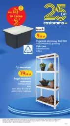Gazetka promocyjna Castorama - Gazetka Castorama - Gazetka - ważna od 06.03 do 06.03.2022 - strona 9 - produkty: Gra, Rama, Zlew, Pojemnik, Regał, Astor, Regał metalowy, Pokrywa