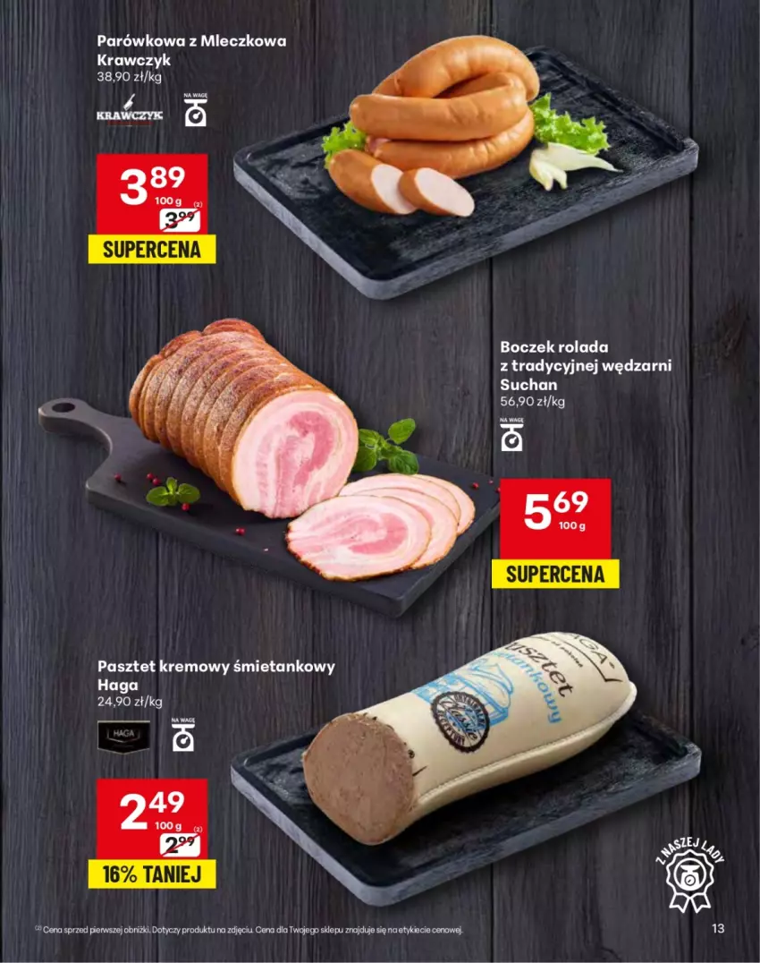 Gazetka promocyjna Delikatesy Centrum - Katalog LADA DC35-DC36-DC37 - ważna 28.08 do 10.09.2025 - strona 13 - produkty: Mleczko, Pasztet