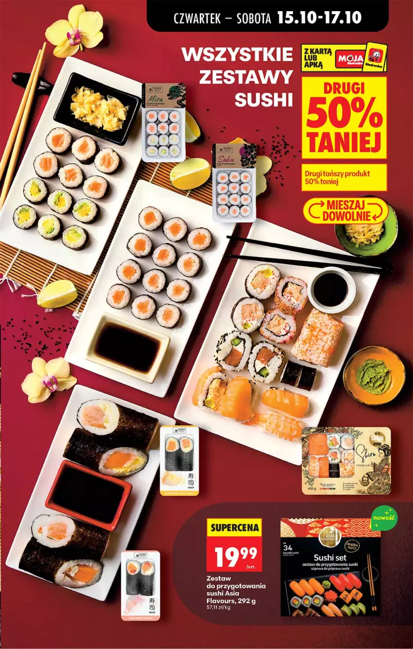 Gazetka promocyjna Biedronka - Od Czwartku - ważna 15.10 do 21.10.2026 - strona 27 - produkty: Sushi