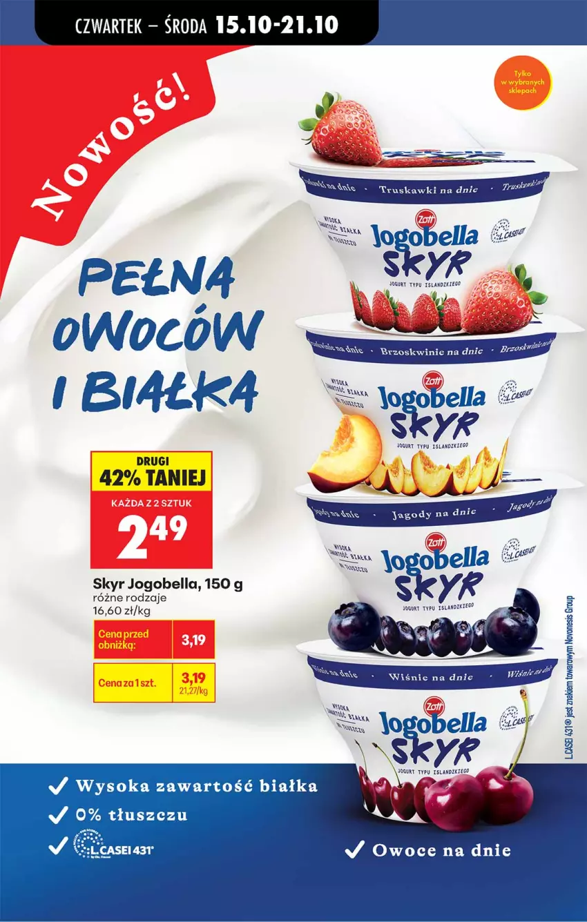 Gazetka promocyjna Biedronka - Od Czwartku - ważna 15.10 do 21.10.2026 - strona 67 - produkty: Bell, Bella, Brzoskwinie, Fa, Jogobella, Owoce, Sok