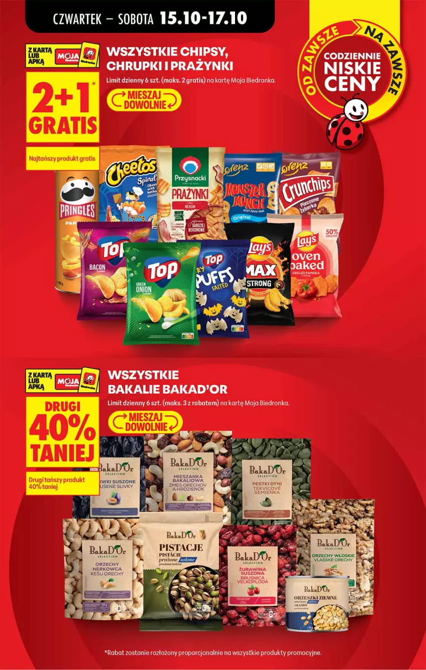 Gazetka promocyjna Biedronka - Od Czwartku - ważna 15.10 do 21.10.2026 - strona 7 - produkty: Chipsy, Chrupki, Gra, Por