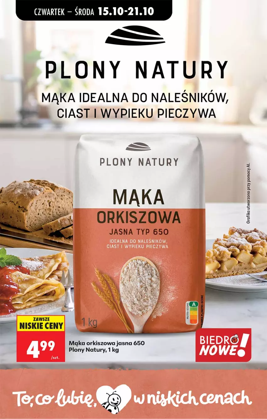 Gazetka promocyjna Biedronka - Od Czwartku - ważna 15.10 do 21.10.2026 - strona 72 - produkty: Mąka, Piec