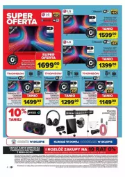 Gazetka promocyjna Carrefour - Gazetka - ważna od 07.09 do 07.09.2024 - strona 16 - produkty: Top, Sok, Rum, Gra, Kosz, Tran, Thomson, Telewizor, LG