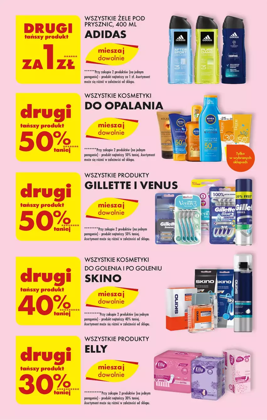 Gazetka promocyjna Biedronka - Od poniedzialku - ważna 31.07 do 05.08.2023 - strona 47 - produkty: Adidas, Gillette, Venus