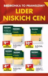 Gazetka promocyjna Biedronka - Od poniedzialku - Gazetka - ważna od 05.08 do 05.08.2023 - strona 12 - produkty: Ser, Salami, Dada, Podlaski, Edam, Gouda, Fa