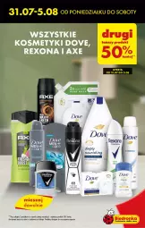 Gazetka promocyjna Biedronka - Od poniedzialku - Gazetka - ważna od 05.08 do 05.08.2023 - strona 19 - produkty: Gin, Rexona, Rama, Tran, Dove, Fa