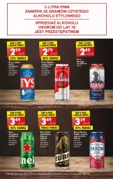 Gazetka promocyjna Biedronka - Od poniedzialku - Gazetka - ważna od 05.08 do 05.08.2023 - strona 43 - produkty: Piwa, Piwo, Ser, Gra, Heineken, Tyskie, Warka, Leon, Radler