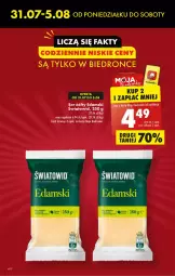 Gazetka promocyjna Biedronka - Od poniedzialku - Gazetka - ważna od 05.08 do 05.08.2023 - strona 6 - produkty: Ser, Edam