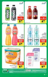 Gazetka promocyjna Carrefour - Gazetka Express w SUMIE ekspresowe zakupy - Gazetka - ważna od 28.09 do 28.09.2026 - strona 5 - produkty: Mydło w płynie, Dawtona, Sok, Papier, Ręcznik, Rolki, Foxy, Woda mineralna, Mydło, Woda, Napój, Cisowianka, Luksja, Hortex, Fa