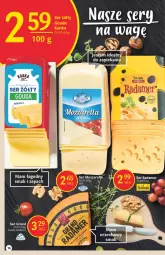 Gazetka promocyjna Delikatesy Centrum - Gazetka DC19 - Gazetka - ważna od 25.05 do 25.05.2022 - strona 16 - produkty: Mozzarella, Ser, Gra, O nas, Radamer, Gouda