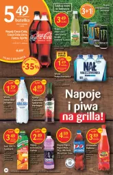 Gazetka promocyjna Delikatesy Centrum - Gazetka DC19 - Gazetka - ważna od 25.05 do 25.05.2022 - strona 24 - produkty: Piwa, Nałęczowianka, Sok, Gin, 7up, Pepsi max, Mirinda, Coca-Cola, Napoje, Tatra, Pepsi, Oranżada, Hellena, Tymbark, Syrop, Fanta, Woda, Sprite, Mango, Napój, Szpinak, Fa