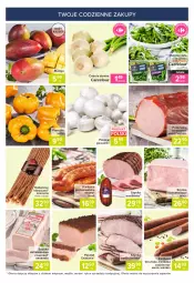 Gazetka promocyjna Carrefour - Gazetka Express - Gazetka - ważna od 17.05 do 17.05.2021 - strona 5 - produkty: Piec, Polędwica, Cebula, Sos, Sok, Ser, Roszponka, Drobimex, Sokołów, Papryka, Madej Wróbel, Rukola, Pasztet, Kiełbasa podwawelska, Papryka żółta, Wawel, Szynka konserwowa, Szynka, Kabanos, Szynka delikatesowa, Mango, Kiełbasa
