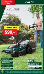Gazetka promocyjna Lidl - GAZETKA - Gazetka - ważna od 18.05 do 18.05.2024 - strona 38 - produkty: Parkside, Top, Noż, Gra, Kosz, Uchwyty, Ogród, Kosiarka