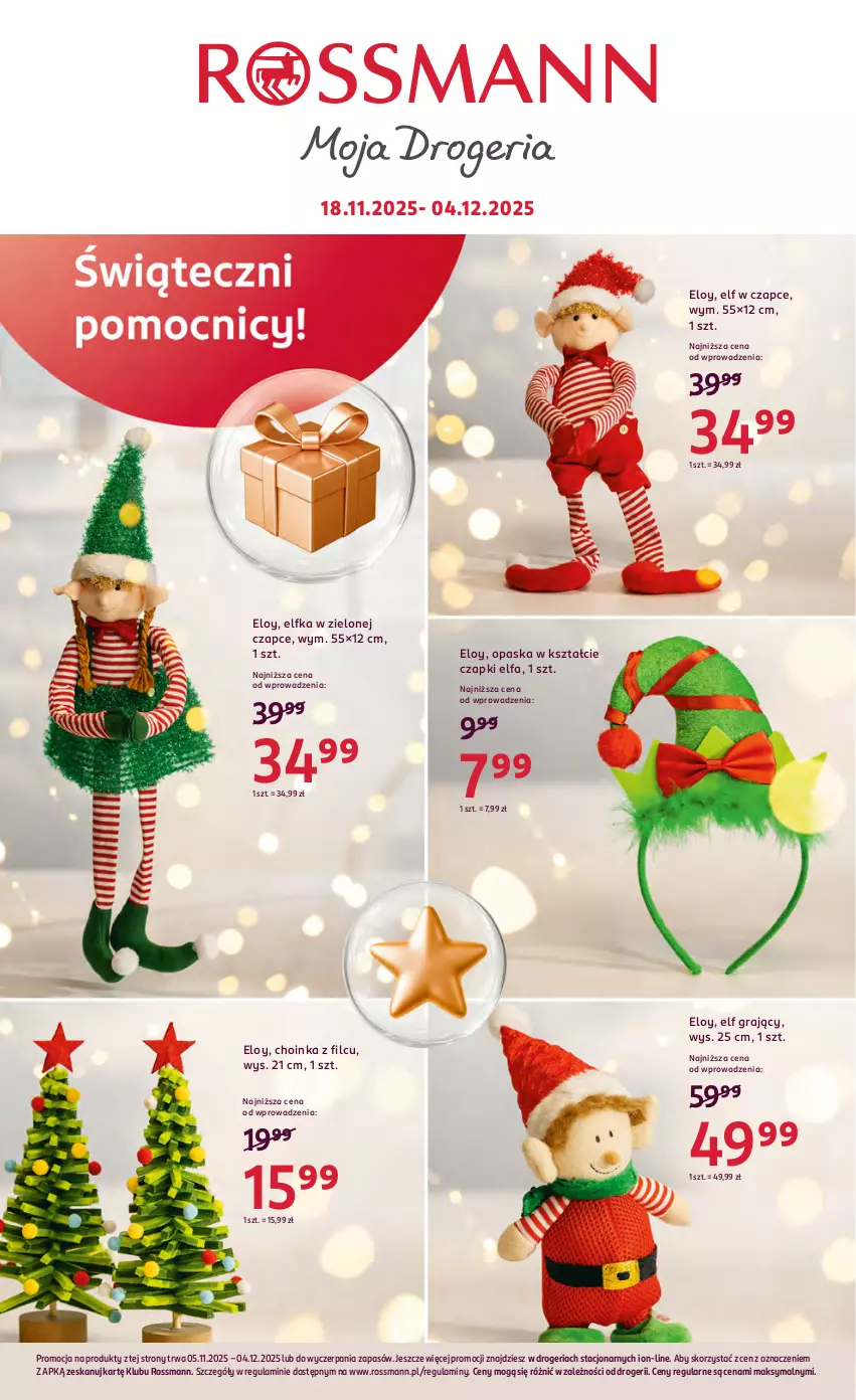 Gazetka promocyjna Rossmann - 18 listopada - ważna 18.11 do 04.12.2025 - strona 16 - produkty: Choinka, Fa, Gra, Inka, Opaska