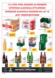 Gazetka promocyjna Carrefour - Gazetka Carrefour Zyskoteka - Gazetka - ważna od 07.11 do 07.11.2021 - strona 26 - produkty: Piwa, Piwo, Książęce, Por, Gra, Namysłów, Kawa, Tyskie, Karmi, Harnaś, Lech Premium