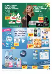 Gazetka promocyjna Carrefour - Gazetka Carrefour Zyskoteka - Gazetka - ważna od 07.11 do 07.11.2021 - strona 29 - produkty: Pur, Perełki zapachowe, Lack, Płyn do płukania, Odświeżacz powietrza, Ariel, Kapsułki do prania, Lenor, Ambi Pur