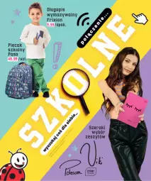Gazetka promocyjna Biedronka - Szkoła - Gazetka - ważna od 01.09 do 01.09.2021 - strona 1 - produkty: Długopis, Plecak