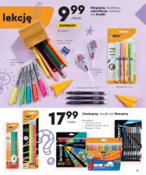 Gazetka promocyjna Biedronka - Szkoła - Gazetka - ważna od 01.09 do 01.09.2021 - strona 39 - produkty: Długopis, Marker, Flamastry, HP, Fa