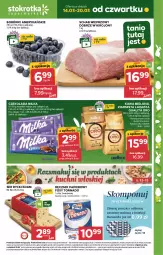 Gazetka promocyjna Stokrotka - Supermarket - Gazetka - ważna od 20.03 do 20.03.2024 - strona 1 - produkty: Rycki Edam, Warzywa, Ser, Papier, Kawa mielona, Kawa, Schab wieprzowy, Ręcznik, Czekolada, Edam, Foxy, Lavazza, Owoce, Mięso, Milka