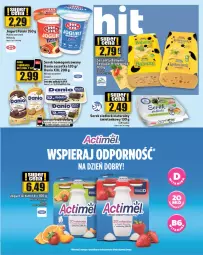 Gazetka promocyjna Topaz - Gazetka - Gazetka - ważna od 14.02 do 14.02.2024 - strona 11 - produkty: Ser, Por, Danone, Jogurt, Mlekovita, Actimel, Serek homogenizowany, Serek, Vita C, Danio, Mleko