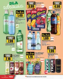 Gazetka promocyjna Topaz - Gazetka - Gazetka - ważna od 14.02 do 14.02.2024 - strona 18 - produkty: Dawtona, Top, Sok, Pur, 7up, Napój energetyczny, Mirinda, Kiwi, Pepsi, Tiger, Tymbark, Woda, Napój