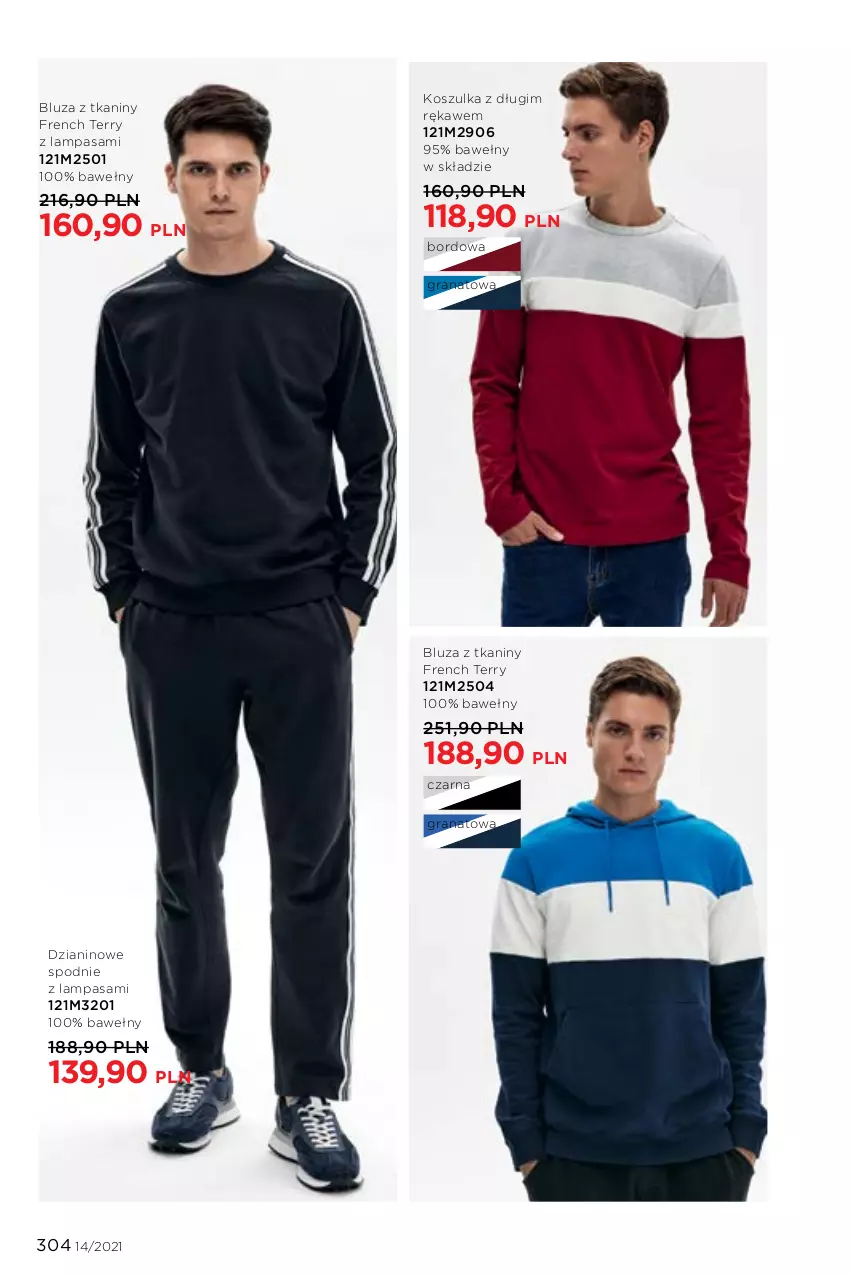 Gazetka promocyjna Faberlic - Gazetka - ważna 27.09 do 10.10.2021 - strona 304 - produkty: Bluza, Gra, Granat, Kosz, Koszulka, Lampa, Spodnie