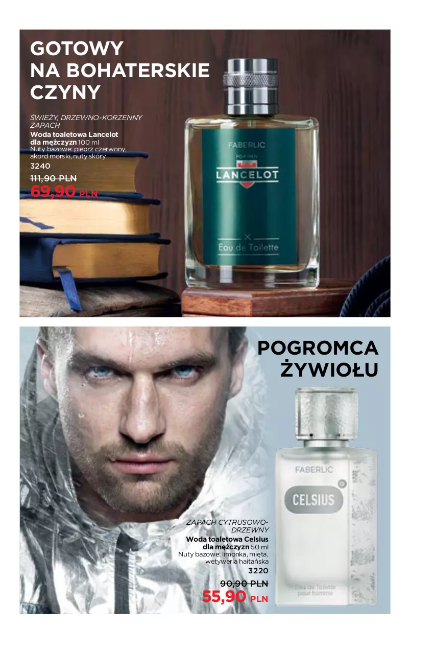 Gazetka promocyjna Faberlic - Gazetka - ważna 27.09 do 10.10.2021 - strona 82 - produkty: Limonka, Mięta, Nuty, Pieprz, Woda, Woda toaletowa