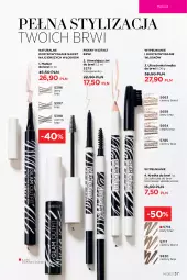 Gazetka promocyjna Faberlic - Gazetka - Gazetka - ważna od 10.10 do 10.10.2021 - strona 37 - produkty: Makijaż, Gra, Marker, Cień, Kredka do brwi, Tran, Kredka, Szczoteczka