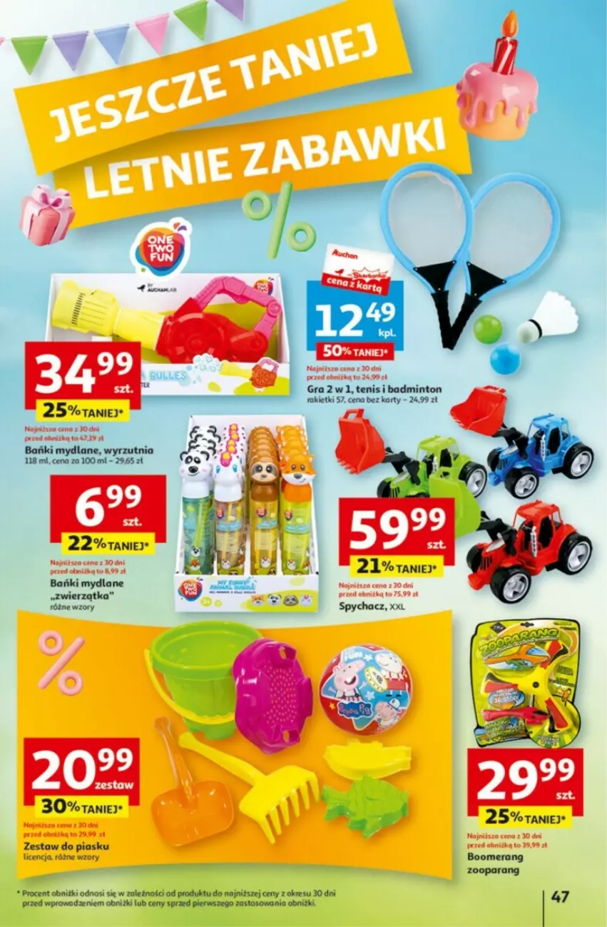 Gazetka promocyjna Auchan - ważna 09.05 do 15.05.2024 - strona 42 - produkty: Gra, Wyrzutnia