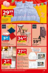 Gazetka promocyjna Auchan - Gazetka - ważna od 15.05 do 15.05.2024 - strona 40 - produkty: Kołdra, Pościel, Taboret, Szklanka, Krzesło, Komplet pościeli, Taboret składany, Poduszka