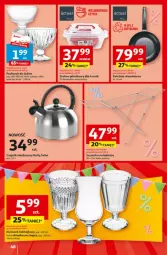 Gazetka promocyjna Auchan - Gazetka - ważna od 15.05 do 15.05.2024 - strona 41 - produkty: Top, Czajnik, Sati, Suszarka, Szklanka, Kieliszek, Patelnia
