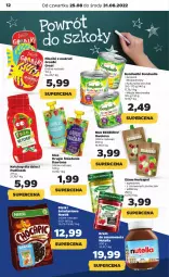 Gazetka promocyjna Netto - Artykuły spożywcze - Gazetka - ważna od 31.08 do 31.08.2022 - strona 12 - produkty: Ketchup, Marchewka, Dawtona, Nutella, Por, Mus, Gra, Bonduelle, Dżem, Dzieci, Danio, Graal, Gres, Nestlé, Herbapol, Groszek, Kukurydza