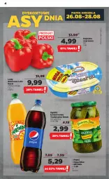 Gazetka promocyjna Netto - Artykuły spożywcze - Gazetka - ważna od 31.08 do 31.08.2022 - strona 4 - produkty: Ser, Pepsi max, Ogórki konserwowe, Papryka czerwona, Papryka, Mirinda, Lody, Pepsi