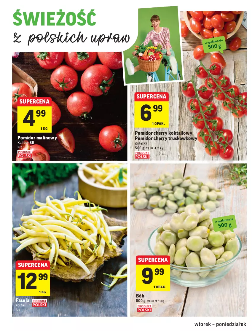Gazetka promocyjna Intermarche - ważna 13.07 do 19.07.2021 - strona 14 - produkty: Fa, Fasola, Pomidor malinowy