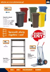 Gazetka promocyjna Bricomarche - Gazetka - ważna od 02.02 do 02.02.2025 - strona 10 - produkty: Por, Pojemnik, Tran, Regał, Sport, Wózek, Wózek transportowy