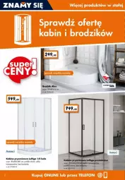 Gazetka promocyjna Bricomarche - Gazetka - ważna od 02.02 do 02.02.2025 - strona 3 - produkty: Kabina prysznicowa, Tran, Brodzik