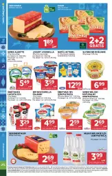 Gazetka promocyjna Stokrotka - Supermarket - Gazetka - ważna od 21.12 do 21.12.2025 - strona 20 - produkty: Mozzarella, Serek wiejski, Warzywa, Ser, Gra, Ementaler, Danone, Piątnica, Zott, Bell, Jogurt, Actimel, Serek, Galbani, Owoce, Bella, Słynne, Gouda, Flora, Słynne MR Roślinne, Jogobella, Kasia, Napój, Almette, Mięso, Mleko