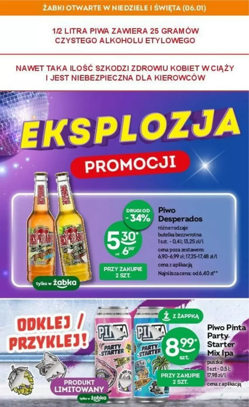 Gazetka promocyjna Żabka - ważna 03.01 do 16.01.2024 - strona 2 - produkty: Gra, Piec, Piwa