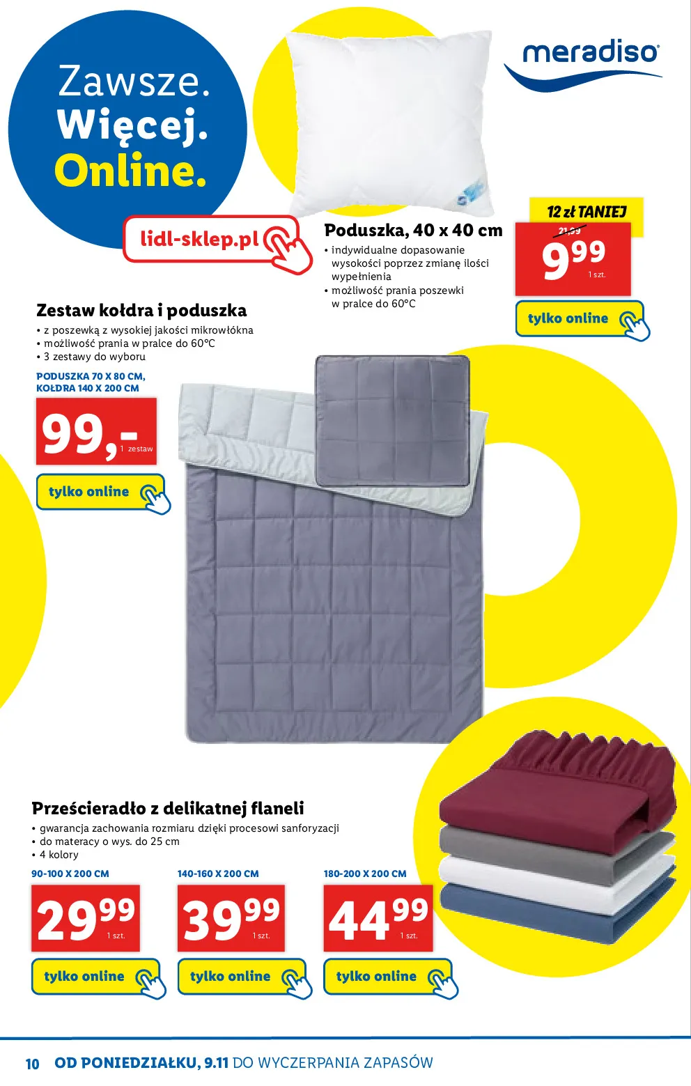 Gazetka promocyjna Lidl - Sypialnia - ważna 09.12 do 24.12.2020 - strona 10