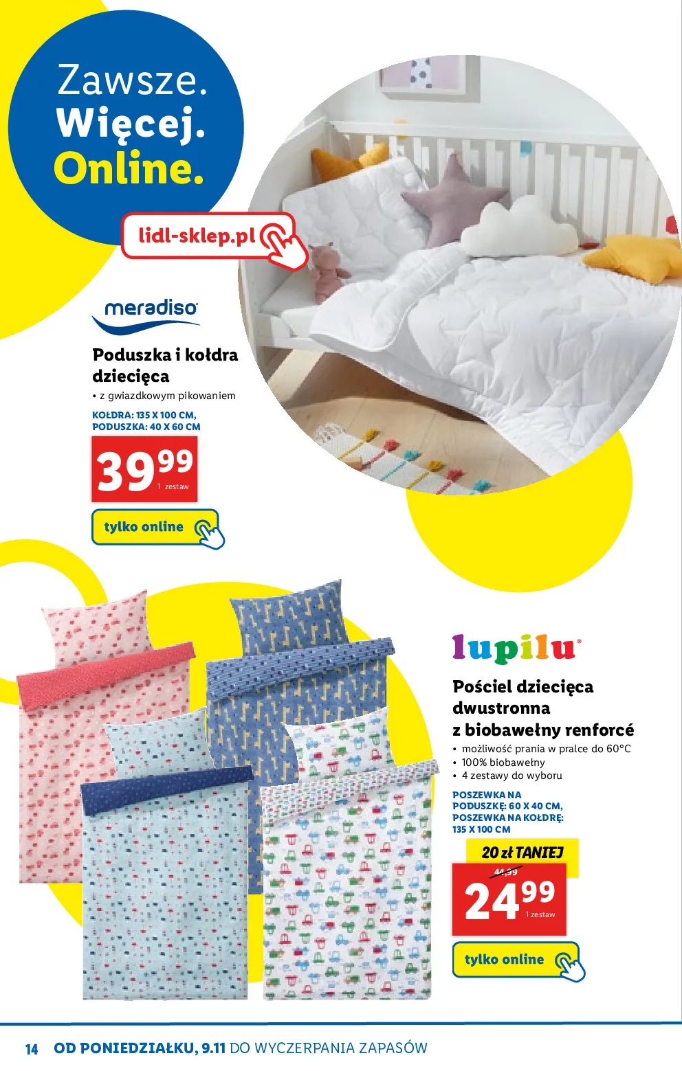 Gazetka promocyjna Lidl - Sypialnia - ważna 09.12 do 24.12.2020 - strona 14