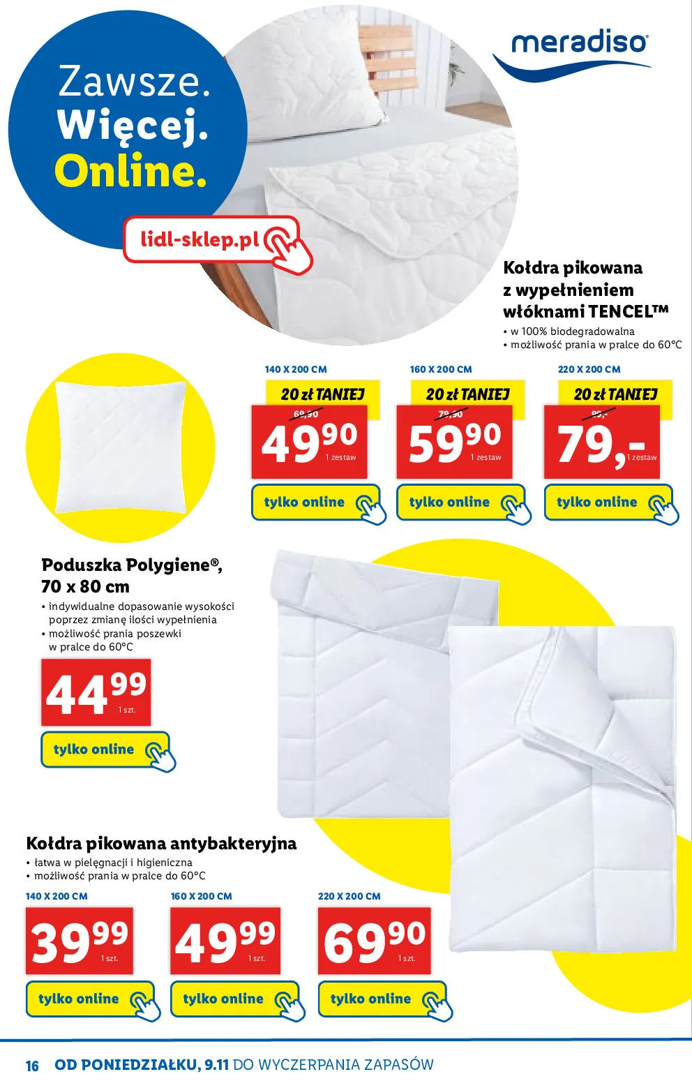 Gazetka promocyjna Lidl - Sypialnia - ważna 09.12 do 24.12.2020 - strona 16