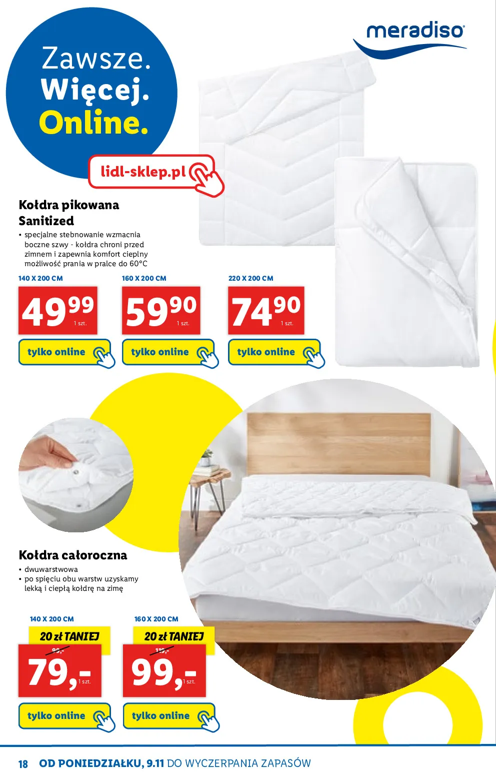 Gazetka promocyjna Lidl - Sypialnia - ważna 09.12 do 24.12.2020 - strona 18